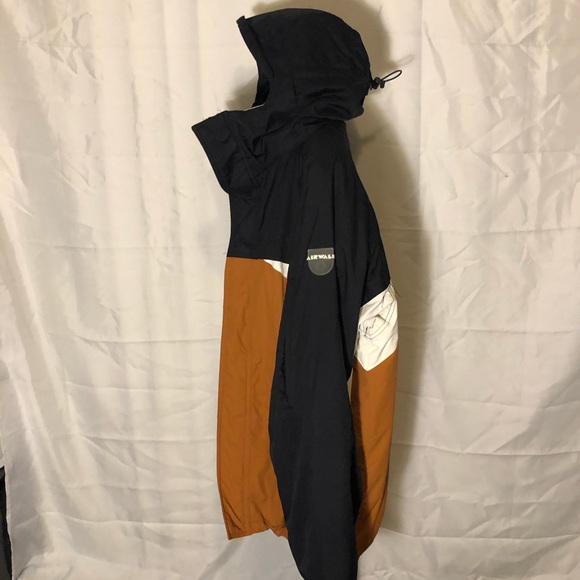 Retro 90’s Snowboard Jacket Faux Sherpa lining size XL - Picture 3 of 12